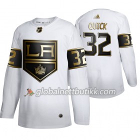 Los Angeles Kings Hockeydrakt Jonathan Quick 32 Adidas 2019-2020 Golden Edition Hvit Authentic - Herre